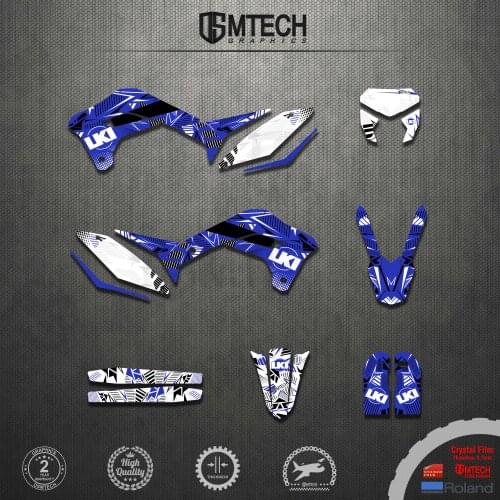 DSMTECH DSMTECH Custom Team Graphics Decals Stickers Kit For SHERCO Sticker 2017 2018 2019 2020 SE SEF