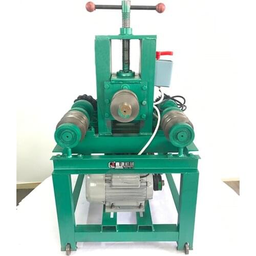 Electric full-automatic small pipe bender stainless steel pipe arc bending machine greenhouse round pipe square pipe bender