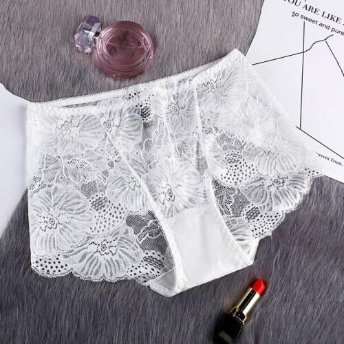 Hot Sale Womens Underwear Seamless Fashion Casual Lace Lady Panties Sexy Breathable Hollow Briefs Panties New