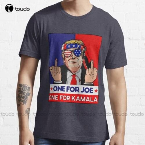 New Donald Trump Funny Impeachment Political Funny Joe Biden Anti Biden Harris Retro 2021 T-Shirt Cotton Men Tee Shirt