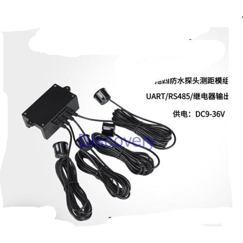 One Tow Four Enclosed Ultrasonic Ranging Module High Stability AGV Trolley Robot Obstacle Avoidance Sensor Radar