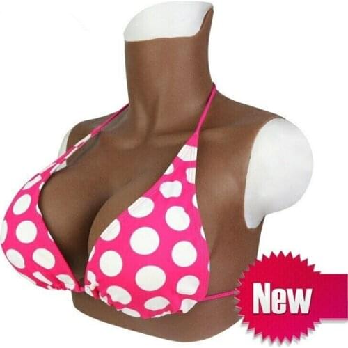 Silicone Fake Breast Form Top Quality Realistic Soft Boob Bionic Skin Crossdresser Transgender Queen Transvestite Mastectomy Bra