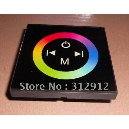 Led rgb touch panel controller,DC12-24V input,max 4A*3channel output;TM08