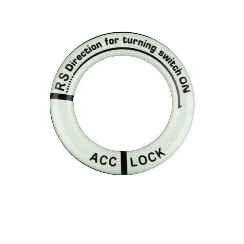 Universal Lumiuous Car Engine Start Stop Ignition Key Ring Sticker for Auto Motorcycle