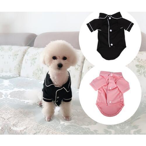 2019 New Spring Pet Fashion Puppy Dog Vests Pet T Shirt Cotton Cat Grid Costumes Dog Autumn Clothes Jacket Coats Dropshipping