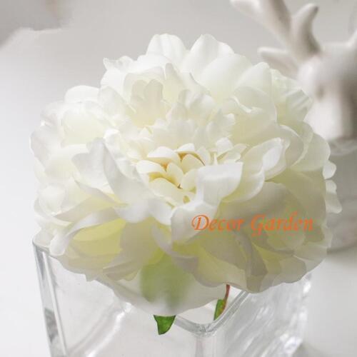 14.5CM/ 5.7" Artificial Silk Decorative Peony Flower Heads For DIY Wedding Wall Arch Home Party Decorative High Quality Flowers