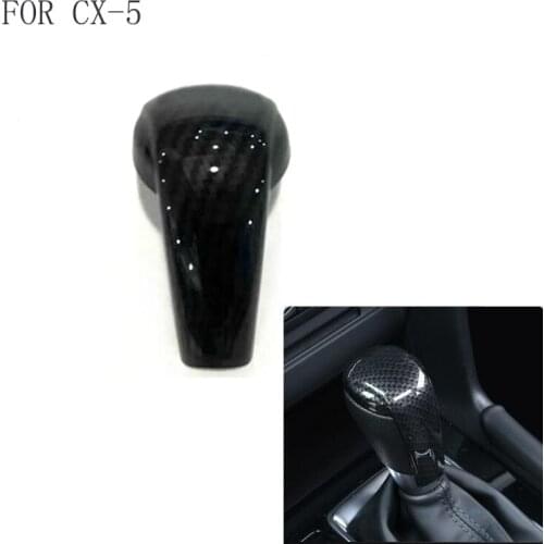 ABS gear head cover FIT For 2017 Mazda CX5 CX-5 change the gear head cover decorative paste sticker