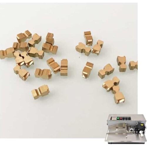 Alphabet font for printing for MY380 coding machine(0-9 each one 6pcs,EXPLOTMFG each one 2pcs, symbols 6pcs)