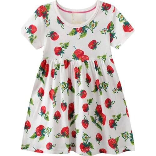 Bambino New Year 2021 Summer Dress 2-7 Years Baby Girl Dress Childrens Clothing Costumes for Kids Girls Fancy Dress of Child