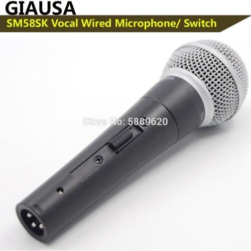 Free shipping SM58SK microphone for singing Karaoke microphone for vocals