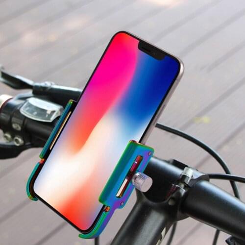 GUB P30 Aluminum Bike MTB Phone Holder Stand Shockproof Motorcycle Mount Riding Cycling Support Handlebar Clips Accessories