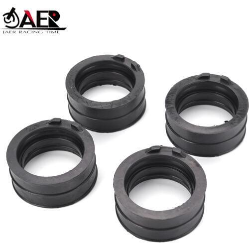 JAER Motorcycle 4XV-13597-00 Carburetor Intake Manifold Interface Glue Adapters For Yamaha YZF R1 YZFR1 1998 1999 2000 2001