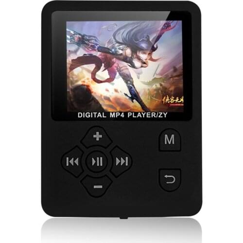 Mini MP3 MP4 Digital Music Player 1.8inch TFT Screen Portable Digital MP3 FM Sound Recorder Support 32G TF Card Voice Recording