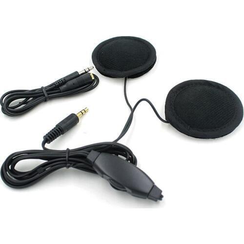 Motorcycle Helmet Heaset 3.5 mm Jack Microphone with Volume Control