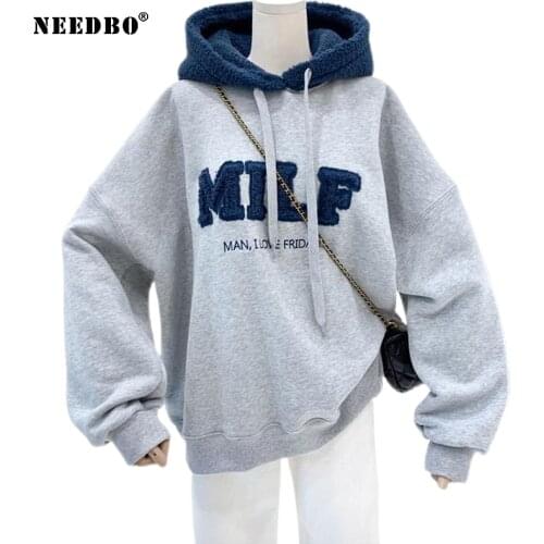 NEEDBO Women's Sweatshirts With Print