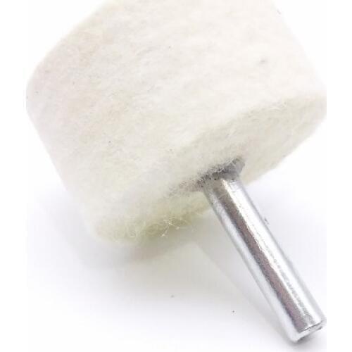 New 10pcs/lot Wool Felt Mounted Point Buffing Wheel Mirror Polishing Drill Die Grinder Rotary Tools