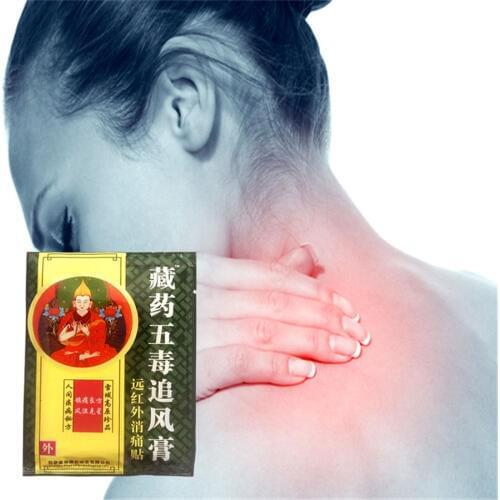 24Pcs/lot Pubescent holly Root Plaster Joint Pain Patch Neck Back Shoulder Pain Killer Body Massage Plasters Relax