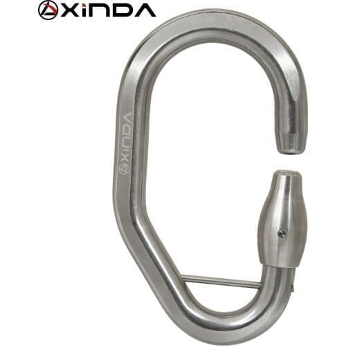 Xinda stainless steel Via Ferrata tree through the Jungle Adventure Park special uninterrupted protection Ironroad lock buckle