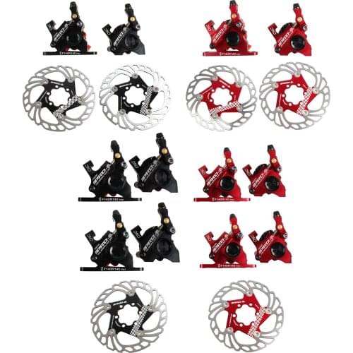 Lightweight Bike Disc Brake Calipers Road Bicycle Line Pulling Mechanical Cycling Front Rear Caliper Clamp