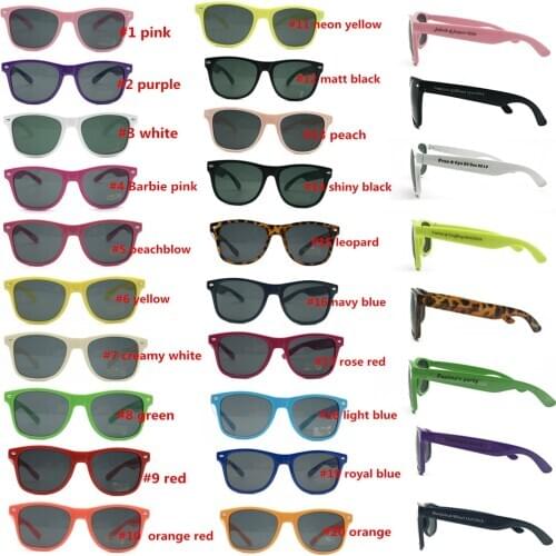 Wedding Favors 24 Pairs Unisex 80s Retro Personalized Sunglasses Birthday Party Favors Wedding Gifts Souvenirs for Guests