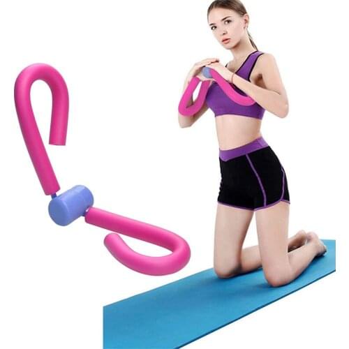 PVC Leg Thigh Exercisers Gym Sports Thigh Master Leg Muscle Arm Chest Waist Exerciser Workout Machine Gym Home Fitness Equipment