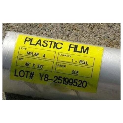 High quality Customized waterpoof adhesive label low price Polyester PET plastic label hot sales Printing no residue sticker