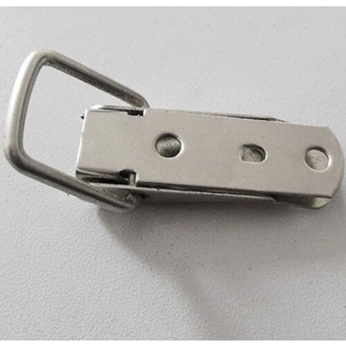 X37B 10 Pcs Suitcase Chest Tool Box Locking A05 Spring Loaded Buckle Toggle Latch Hasp Lock Durable Practical Hardware Parts