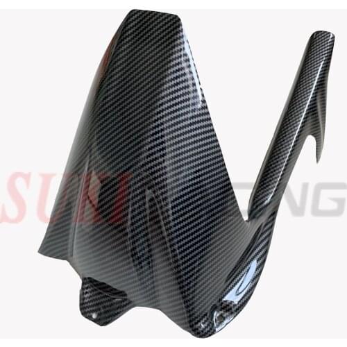 Rear Fender With Chain Guard For BMW S1000RR 2015 2016 2017 2018 Motorcycle ABS Plastic Carbon Fiber Color Rear Splash Mudguard