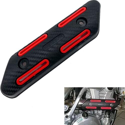 Motorcycle 27-51MM Exhaust Muffler Protector Heat Shield Cover Guard Anti-Scalding Cover