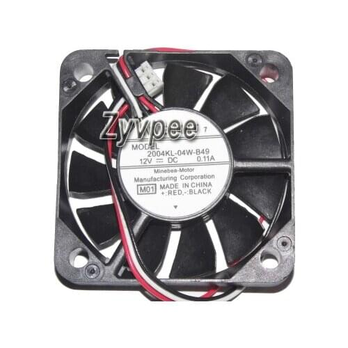 Zyvpee® 50x50x10mm 2004KL-04W-B49 M01 12V 0.11A 3Wire Case fan