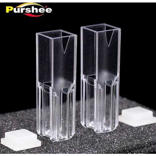 10mm Plastic Micro Cuvette 100PCS