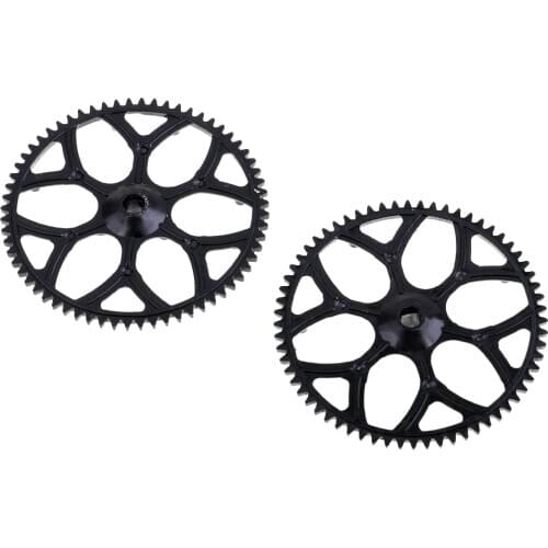 2x Main Gear for WLtoys V977 V988 V966 XK K110 RC Helicopter (Precise Size 3.2cm Diameter)