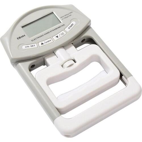 Digital Electronic Hand Dynamometer Counting Gripper Hand Grips Strengthener Measurement Meter Auto Capturing Power