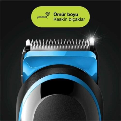 Braun Mens Shaver Electric Beard Shaver for Men Mens Razor Trimmer 60 min. high power washable hair clipper