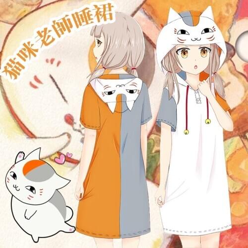 Anime Natsumes Book Of Friends/natsume Yujin-cho Cosplay Costume Madara Cosplay Halloween Clothes Carnival Jumpsuit Sleepwear