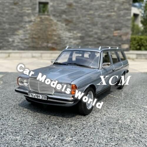 Diecast Car Model for Norev 200T 1982 1:18 (Silver Blue) + SMALL GIFT