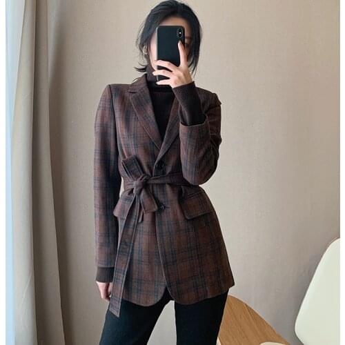 Женские шерстяные пиджаки LOW LUV China At AliExpress