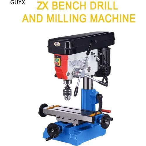 Small Metal Drilling and Milling Machine, Woodworking DIY Full Copper Wire Mini Drilling and Milling Machine