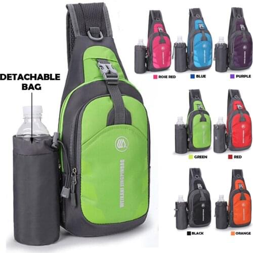 Man Sling Shoulder Bag Anti-Theft Crossbody Bag Waterproof Travel Messenger Casual Chest Bag Travel Cycling One Shoulder Bag