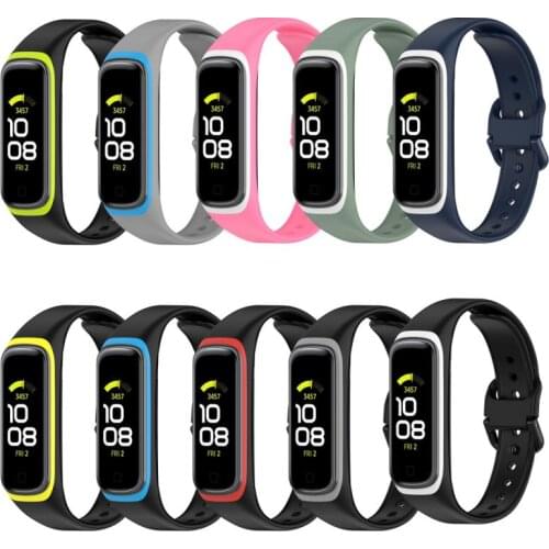 Soft Silicone Sport Band Straps For Samsung Galaxy Fit 2 SM-R220 Bracelet Replacement Watchband For Samsung Galaxy Fit2