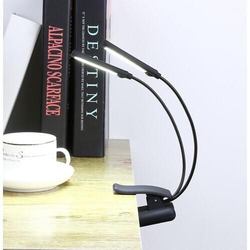 Table Book Lamp Flexible Night Light Desk Beside Lamp For Kids Reading Eye Protection Music Stand Table Light Home Decor
