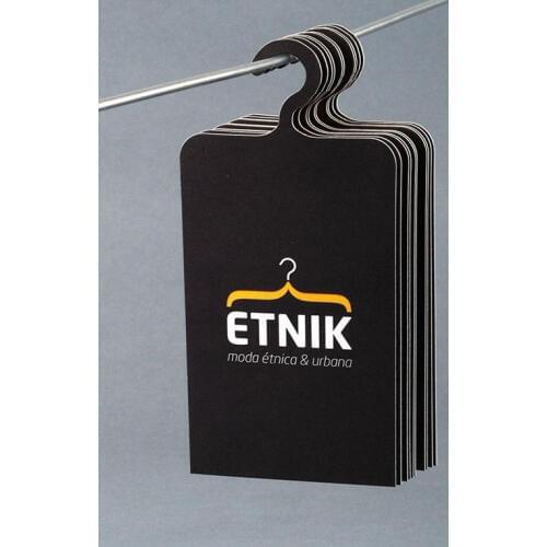 Custom/ customized two side printing Personalize die cut paper card hang tag