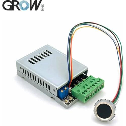 GROW K220+R502-A DC10-24V Two Relay Output With Administrator/User Fingerprint Access Control Board 0.5s-60s-Normally Open Relay