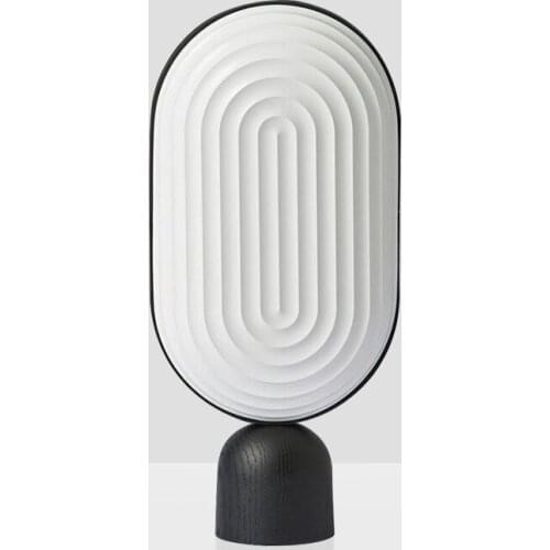 Modern nordic led glass led stone lampara de mesa bedroom lamp tafellamp bedside lamp