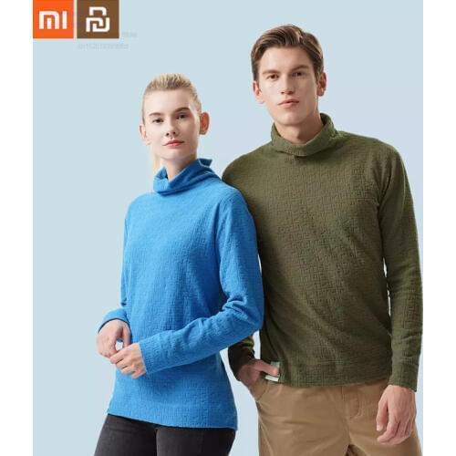 Xiaomi mijia autumn and winter men and women double-sided warm sports long-sleeved T-shirt super soft thermal underwear