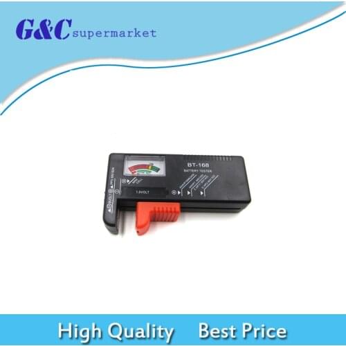 Universal BT168 Digital Battery Tester Volt Checker for AA AAA 9V Button Multiple Size Battery Tester Voltage Meter Tools diy