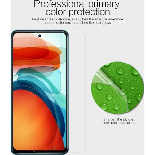 For POCO X3 GT Screen Protector NILLKIN Clear/Matte Soft PET Protective Film for Xiaomi POCO X3 GT