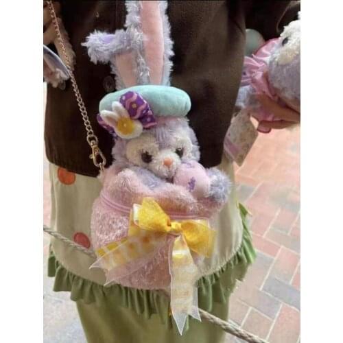 Authentic Shanghai Disney Domestic Easter Spring Xingdailu Shoulder Bag Messenger Bag Coin Purse Small Bag