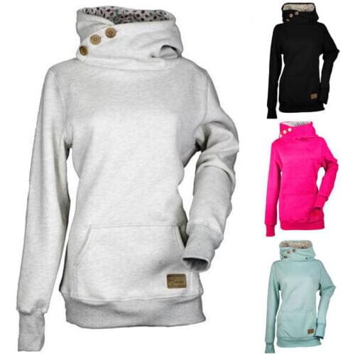 Plus Size Women Winter Warm Hoodies hoodie Sweatshirt Ladies Hooded Outwear Pullover Tops S-3XL
