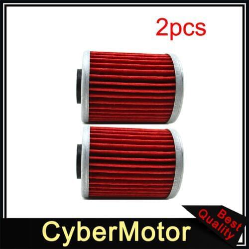 2x Oil Filter For Suzuki RMZ450 RMZ250 RMZ450Z Kawasaki KX250F Beta EVO 250 300